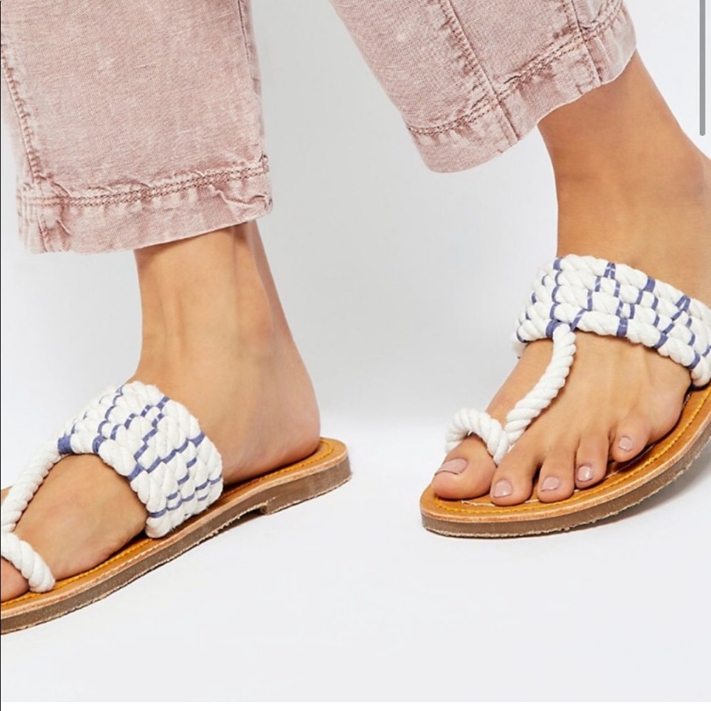 Free People LIBRE rope sandals